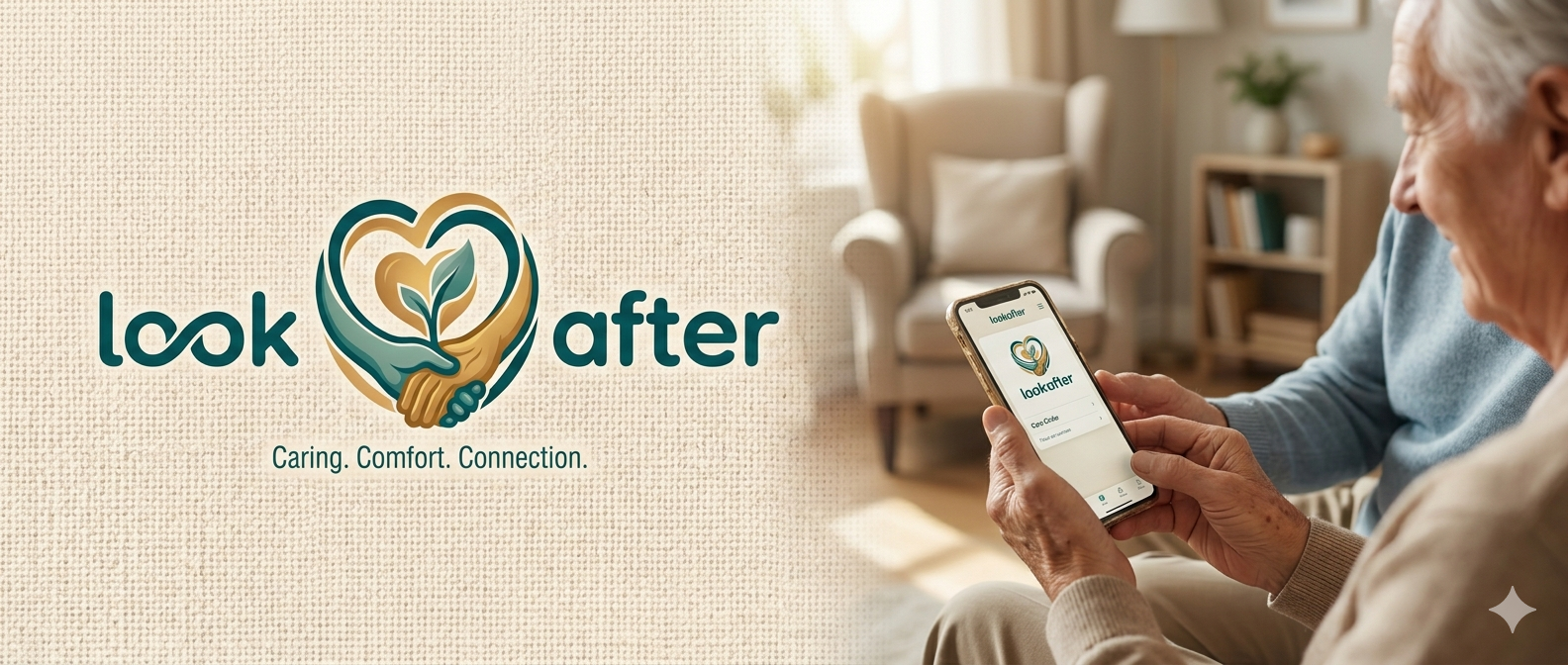 LookAfter app on phone